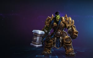 This is the Avatar Image for the Thrall (Heroes of the Storm) AI Voice and Text to Speech Generator